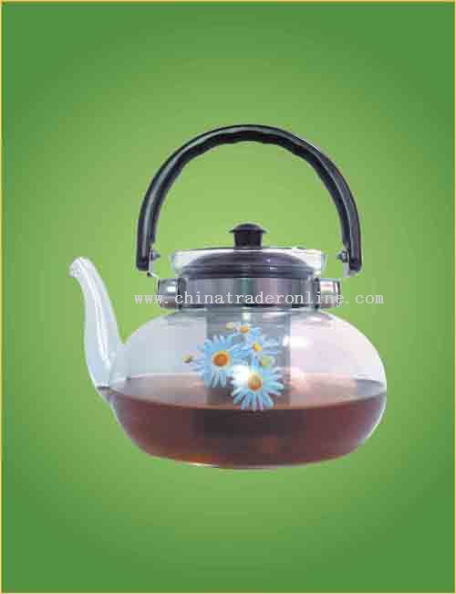 Heat Resistant Glass Tea Pot