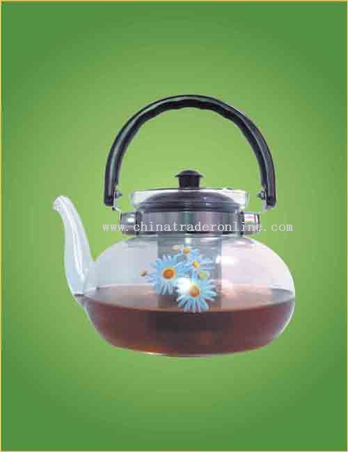 Heat Resistant Glass Tea Pot from China