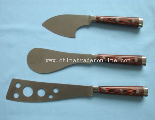 3pc Cheese Knife Set