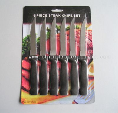 Six-Piece Steak Knife Set