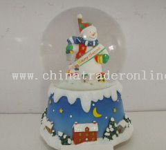 CHRISTMAS SNOW GLOBES