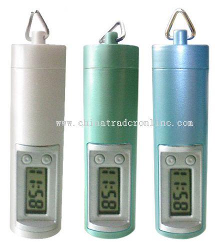 Keychain Water Power Clock