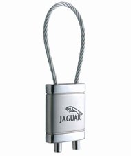 Chrome Accent Cable Keytag