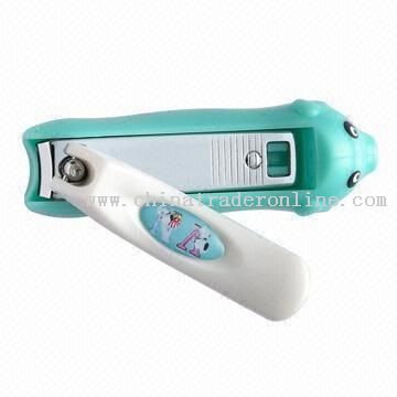 Nail Implement with Embossed File, Ideal for Baby Care Appliance from China