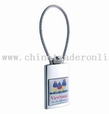 Nickel Cable Epoxy Keytag