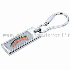 Rectangular Carabiner 3-D Keytag from China