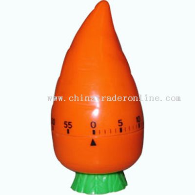 carrot-shaped timer from China