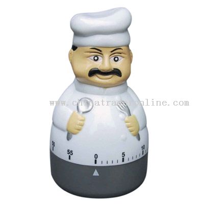 chef-shaped timer from China