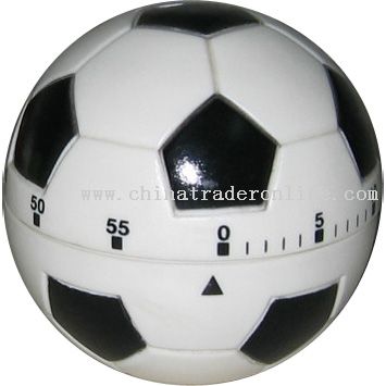 football-shaped timer from China