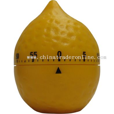 middling lemon shaped timer from China