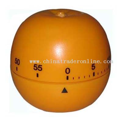 orange-shaped timer from China