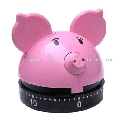 pig-shaped timer