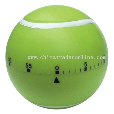 tennis ball shaped timer from China