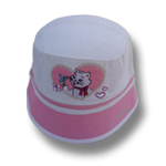 cotton brushed kids hat