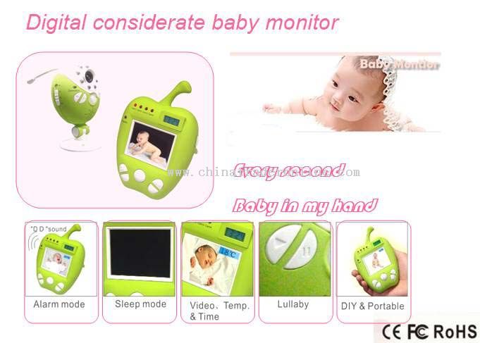 Digital considerate baby monitor