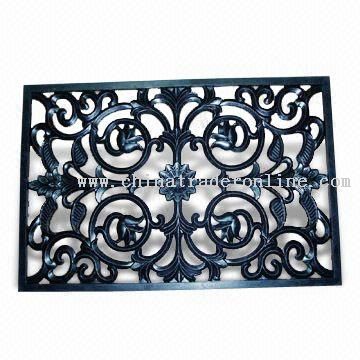 Black Rubber Door Mat from China