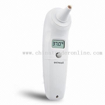 Infrared Ear Thermometer with Beep Sound and Fever Alarm Function from China