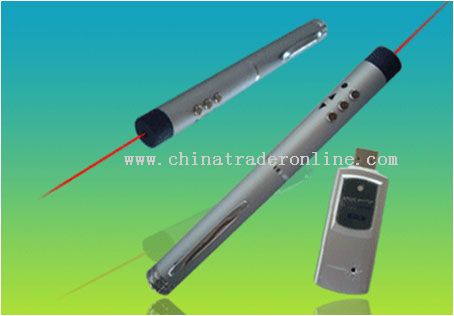 Radio frequency laser pointer from China