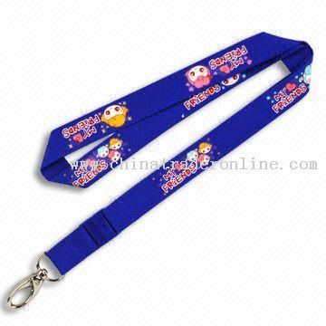 FIFA 2010 Promotional Lanyard, Made of Combed Cotton Material