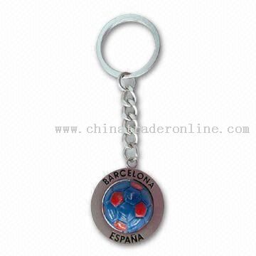 Football Keychain, Made of Alloy & Resin For FIFA World Cup 2010 Promotional Gifts from China