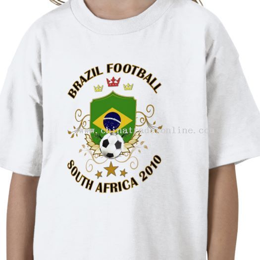 Brazil Football Soccer World Cup 2010 T-shirt · Brazil Football Socc