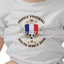 France Football Soccer World Cup 2010 T-shirt from China