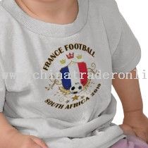 France Football Soccer World Cup 2010 T-Shirt from China
