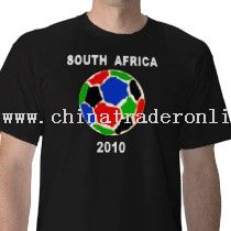 South Africa Soccer 2010 T-shirt from China