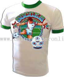 Vintage Soccer Football World Cup Adidas style Jersey iron-on t-shirt