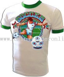 Vintage Soccer Football World Cup Adidas style Jersey iron-on t-shirt from China