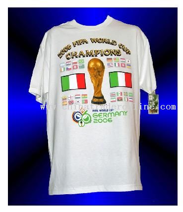 finals license world cup t-shirts