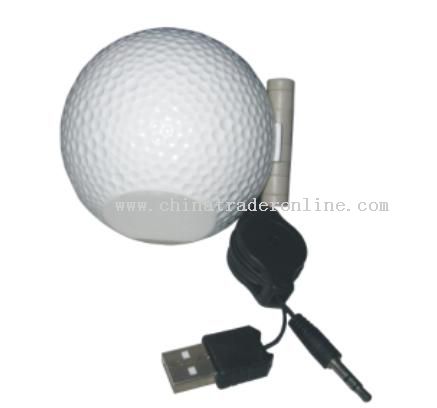 Golfball speaker from China