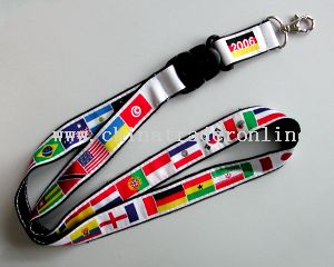 Lanyard 32 countries of the World Cup