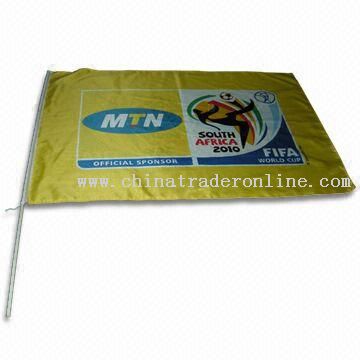 Polyester Hand Flag for World Cup 2010