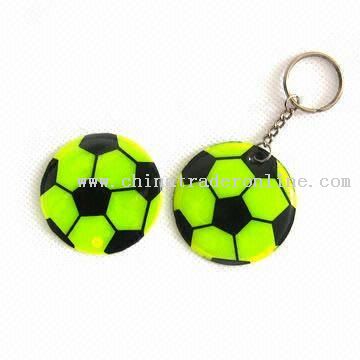 Reflective Keychain in Football Shape from China