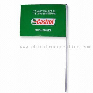 AD Paper Hand Flag from China