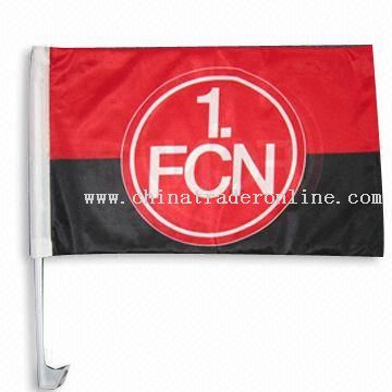 Car/Hand/National Flag with Various Plastic Pole from China
