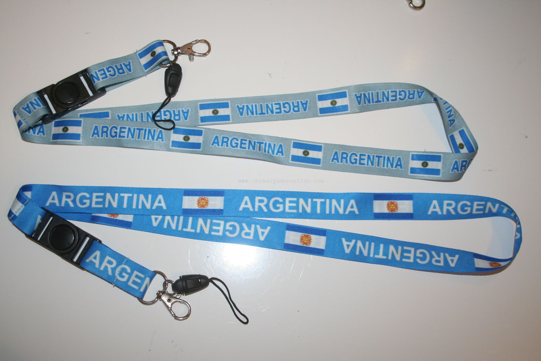 ARGENTINA COUNTRY FLAG LANYARDS KEYCHAINS PASSHOLDERS FIFA WORLD CUP SOCCER FOOTBALL