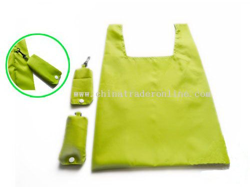 Foldaway Polyester Shopping Bag from China