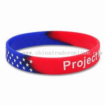 world cup Flag Silicone Wristband from China