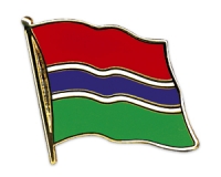 Flag Pins Gambia (swinging)