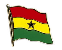 Flag Pins Ghana (swinging) from China