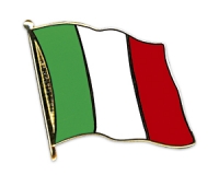 Flag Pins Italy (swinging)