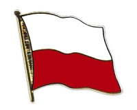 Flag Pins Poland (swinging)