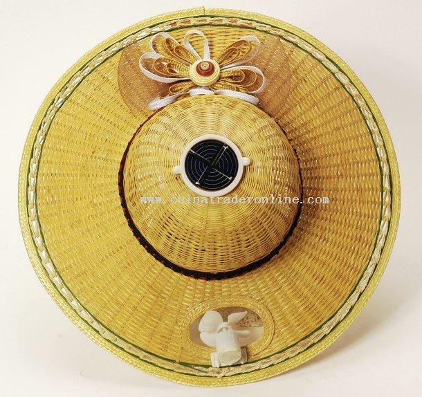 Mono(Multi)crystalline Solar Fan Hat from China
