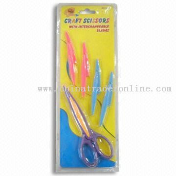 Stationery Set with Interchangeable Blades and Scissors from China