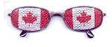 Sunglasses with Flag of Canada lenses