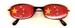 Sunglasses with Flag of China lenses from China