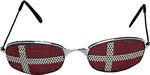 Sunglasses with Flag of Denmark lenses