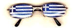 Sunglasses with Flag of Greece lenses